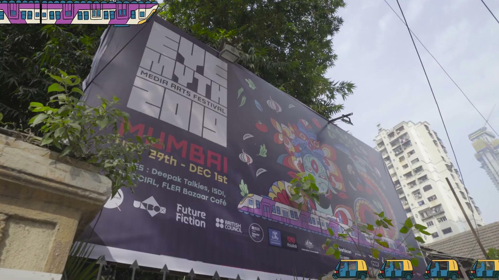 EyeMyth 2019 billboard in Mumbai