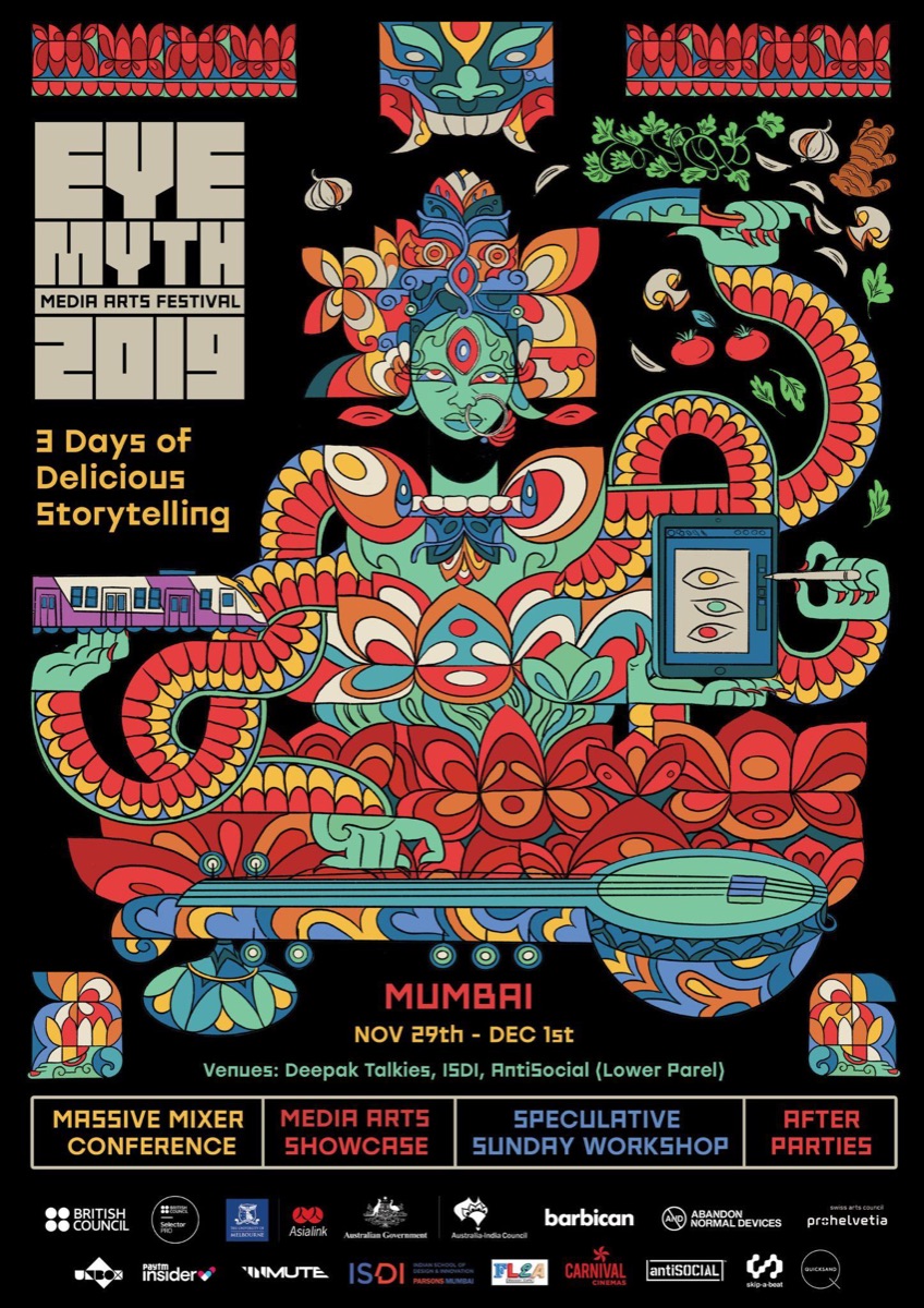 EyeMyth 2019 festival poster