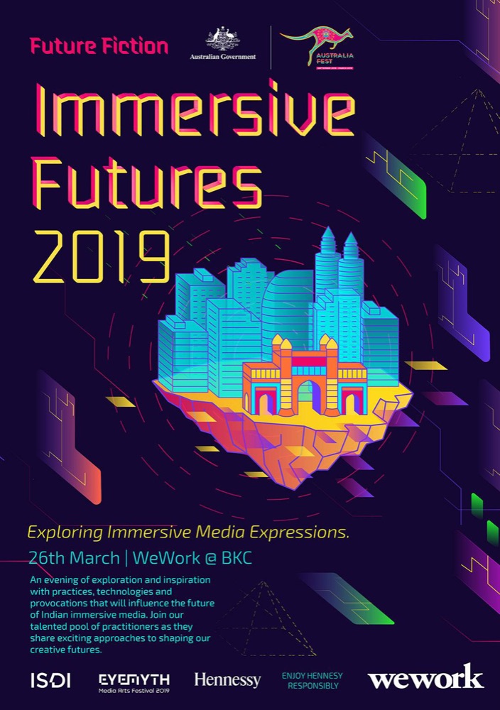 Immersive Futures 2019 poster